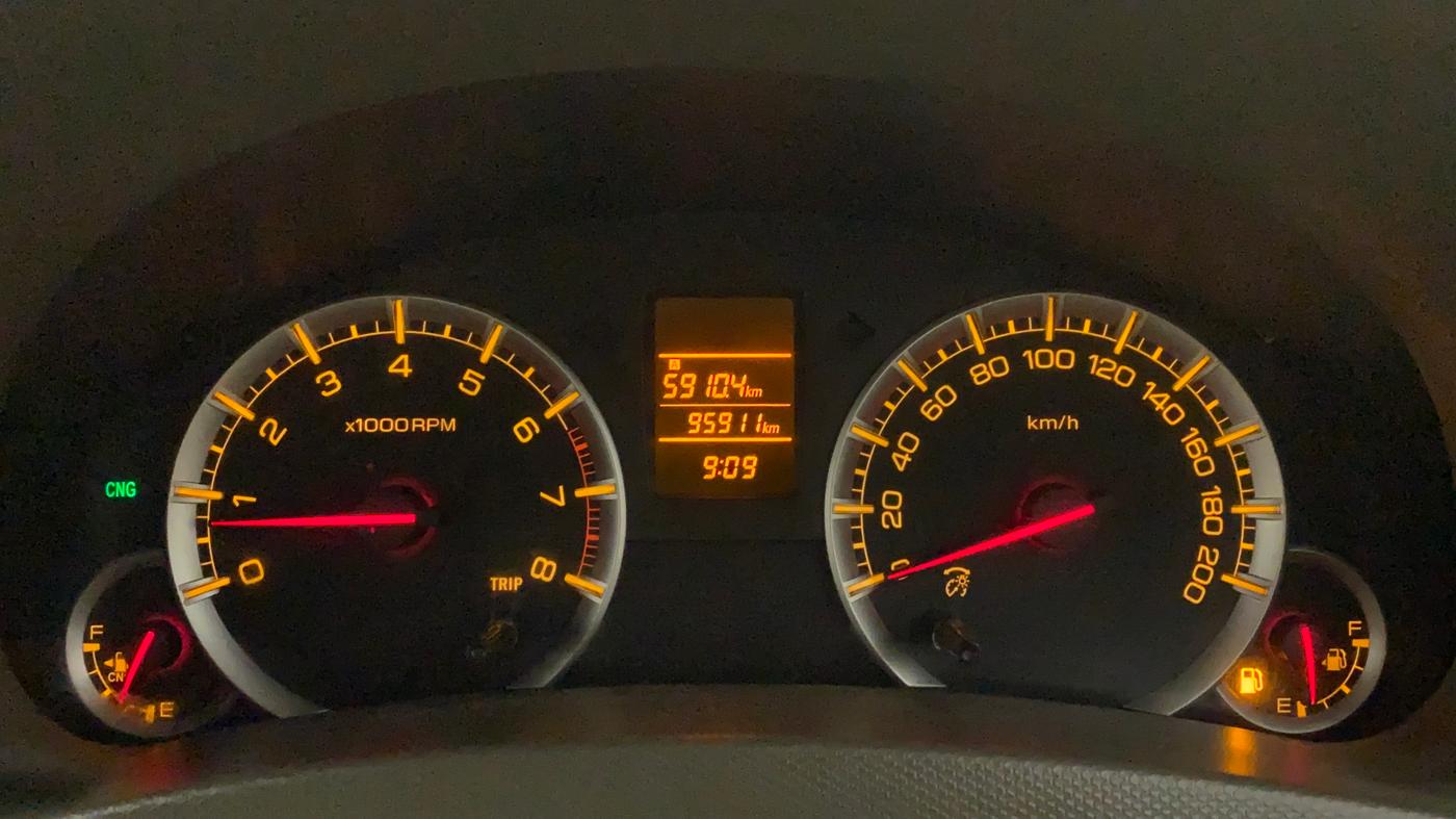 2016 Maruti Ertiga VXI CNG, CNG, Manual, 95,911 km, Odometer Image