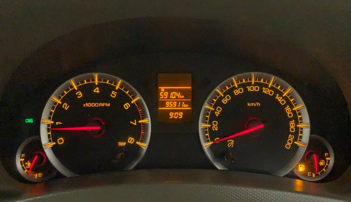 2016 Maruti Ertiga VXI CNG, CNG, Manual, 95,911 km, Odometer Image