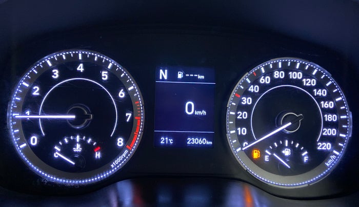 2021 Hyundai VENUE S 1.0 TURBO IMT, Petrol, Manual, 23,036 km, Odometer Image