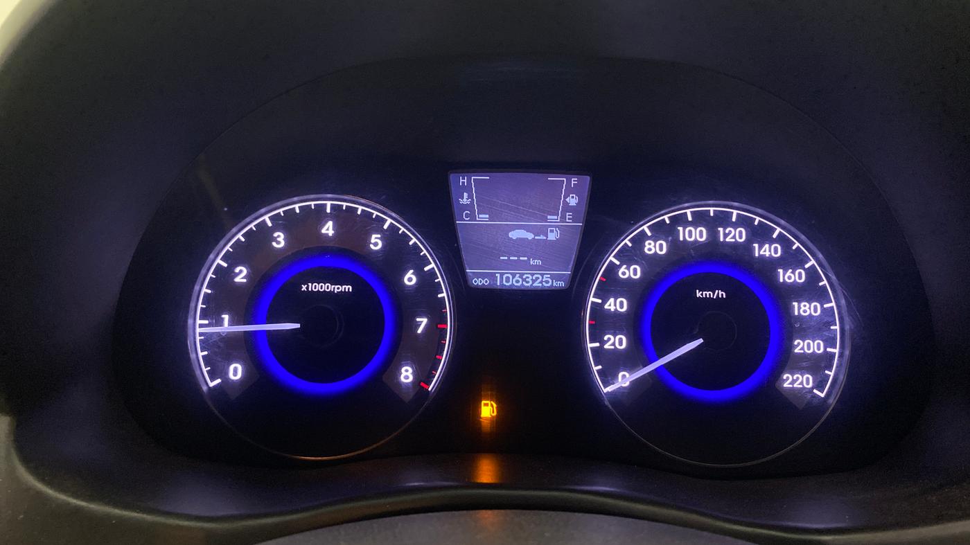 2016 Hyundai Verna 1.6 VTVT SX, Petrol, Manual, 1,05,862 km, Odometer Image