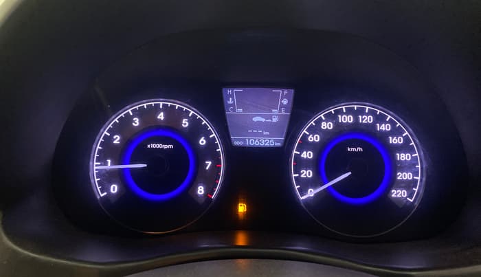 2016 Hyundai Verna 1.6 VTVT SX, Petrol, Manual, 1,06,282 km, Odometer Image