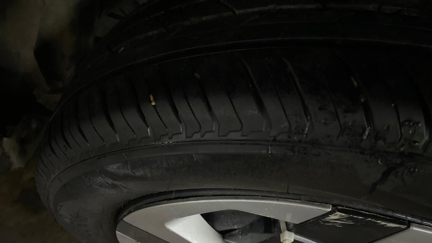 2021 Nissan MAGNITE XL, Petrol, Manual, 59,021 km, Left Rear Tyre Tread
