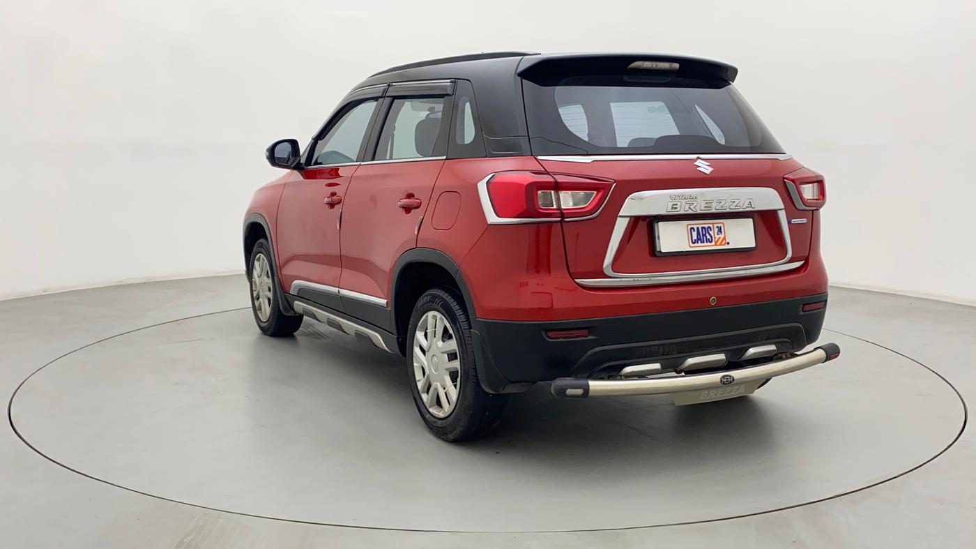 2021 Maruti Vitara Brezza VXI AT SHVS, Petrol, Automatic, 74,106 km, Left Back Diagonal