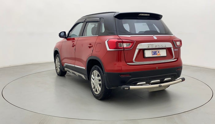 2021 Maruti Vitara Brezza VXI AT SHVS, Petrol, Automatic, 74,106 km, Left Back Diagonal