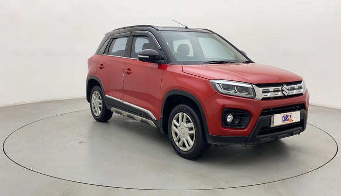 2021 Maruti Vitara Brezza VXI AT SHVS, Petrol, Automatic, 74,106 km, Right Front Diagonal