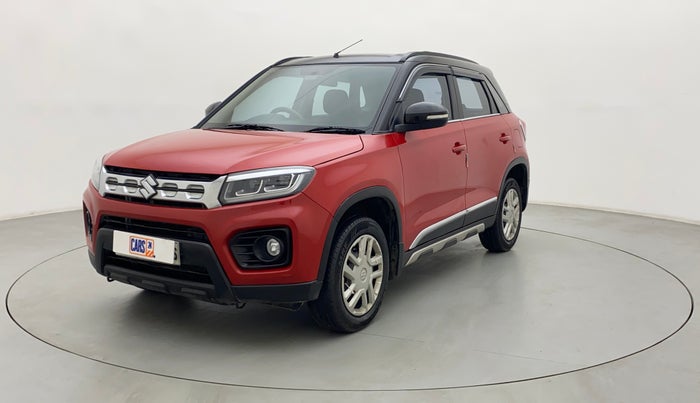 2021 Maruti Vitara Brezza VXI AT SHVS, Petrol, Automatic, 74,106 km, Left Front Diagonal