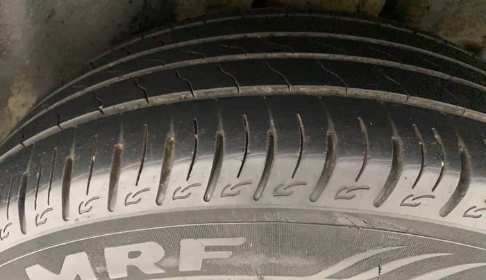 2021 Maruti Vitara Brezza VXI AT SHVS, Petrol, Automatic, 74,106 km, Left Rear Tyre Tread