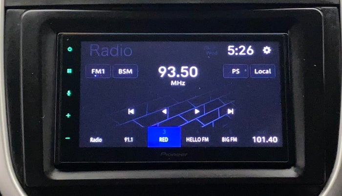 2021 Maruti Vitara Brezza VXI AT SHVS, Petrol, Automatic, 74,106 km, Infotainment System