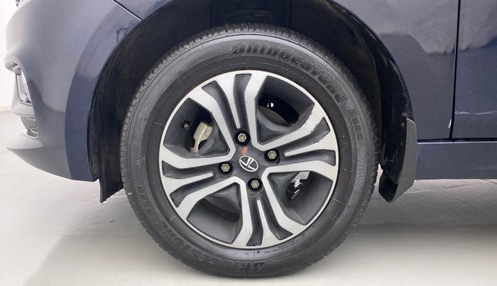 2022 Tata Tiago XZA PETROL, Petrol, Automatic, 14,318 km, Left Front Wheel