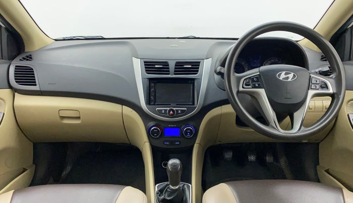 2013 Hyundai Verna FLUIDIC 1.6 CRDI SX, Diesel, Manual, 1,03,716 km, Dashboard