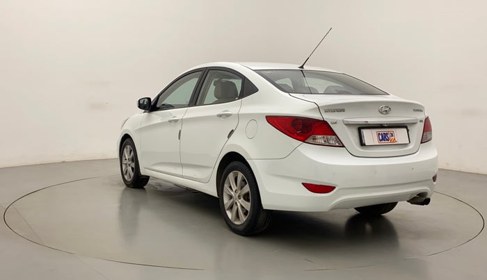 2013 Hyundai Verna FLUIDIC 1.6 CRDI SX, Diesel, Manual, 1,03,716 km, Left Back Diagonal