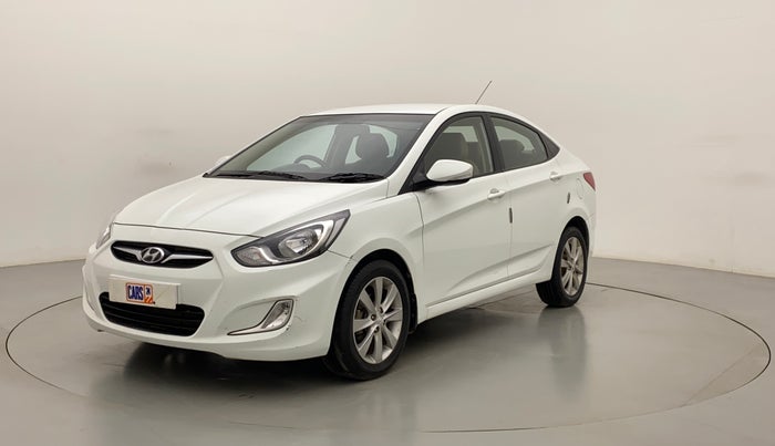 2013 Hyundai Verna FLUIDIC 1.6 CRDI SX, Diesel, Manual, 1,03,716 km, Left Front Diagonal
