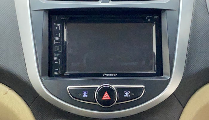 2013 Hyundai Verna FLUIDIC 1.6 CRDI SX, Diesel, Manual, 1,03,716 km, Infotainment System