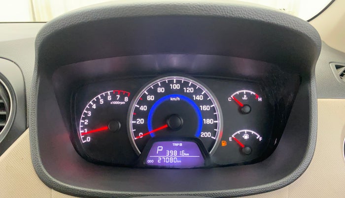 2017 Hyundai Grand i10 MAGNA AT 1.2 KAPPA VTVT, Petrol, Automatic, 27,080 km, Odometer Image