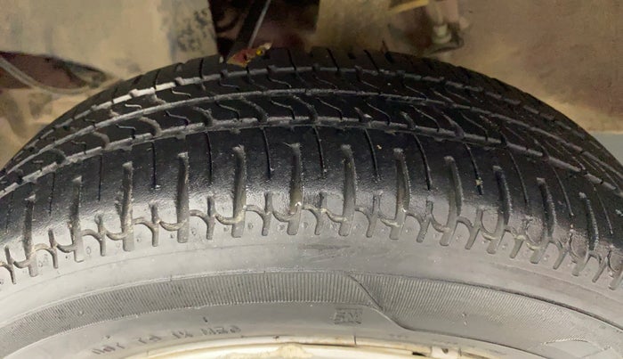 2015 Tata Nano TWIST XTA, Petrol, Automatic, 50,574 km, Left Front Tyre Tread