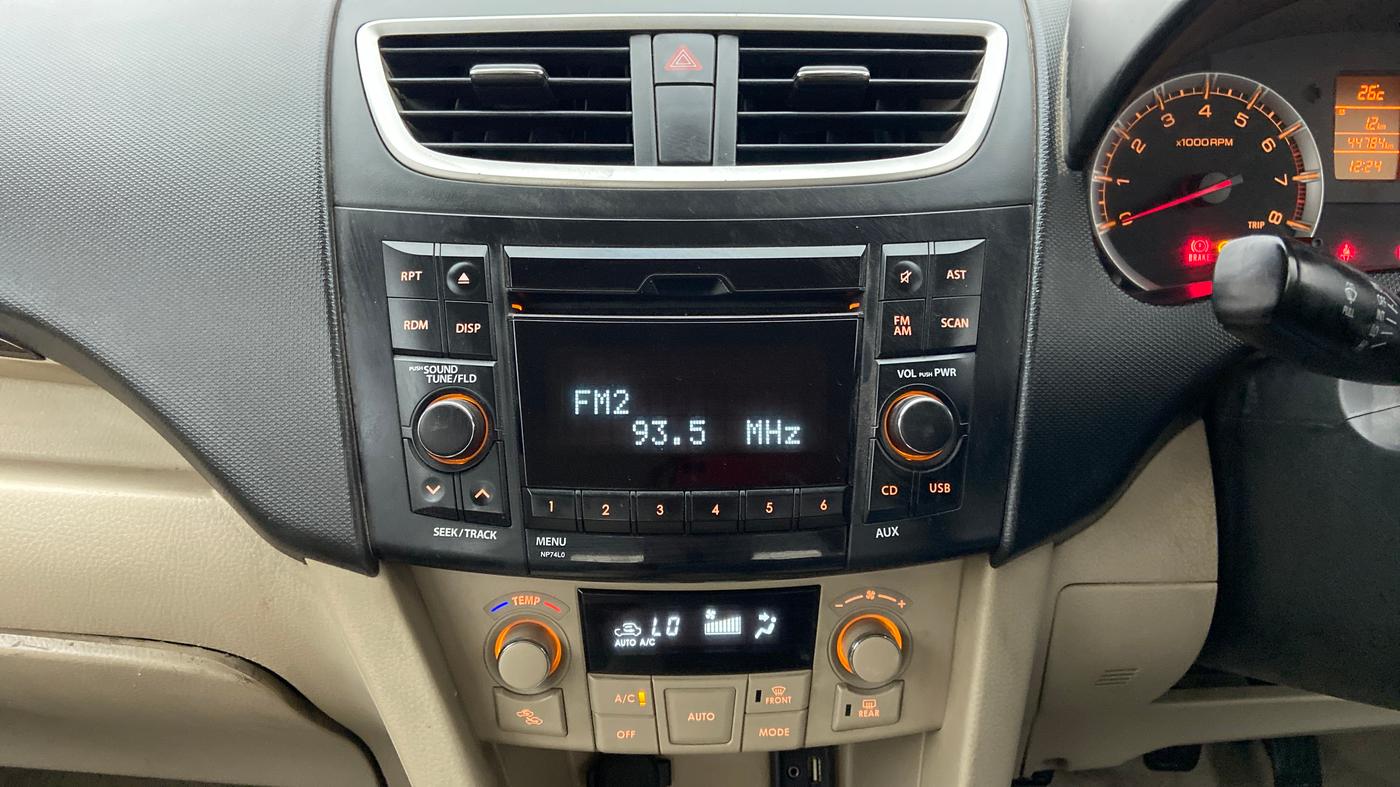 2012 Maruti Swift Dzire ZXI, Petrol, Manual, 44,865 km, Air Conditioner