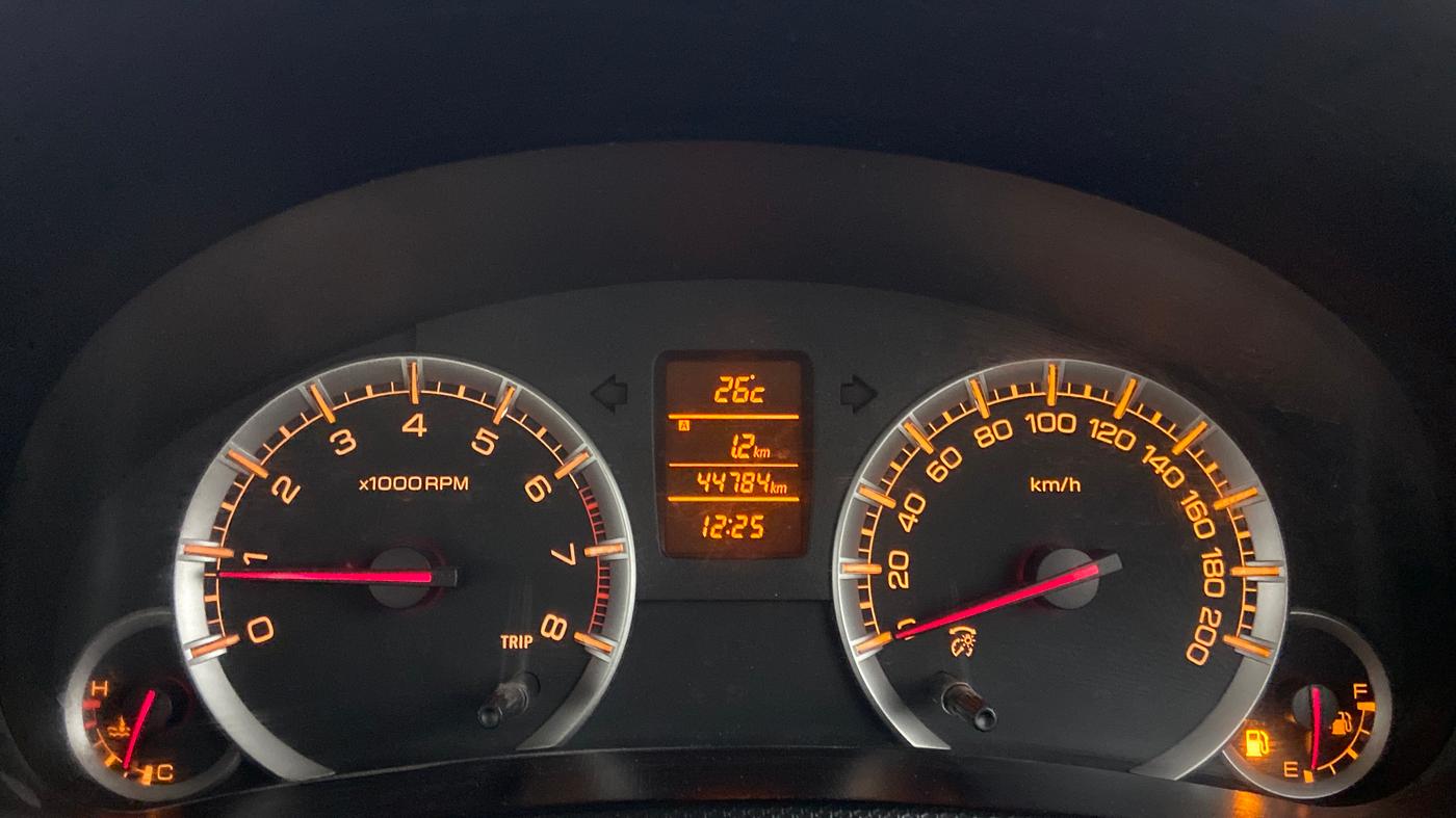 2012 Maruti Swift Dzire ZXI, Petrol, Manual, 44,865 km, Odometer Image