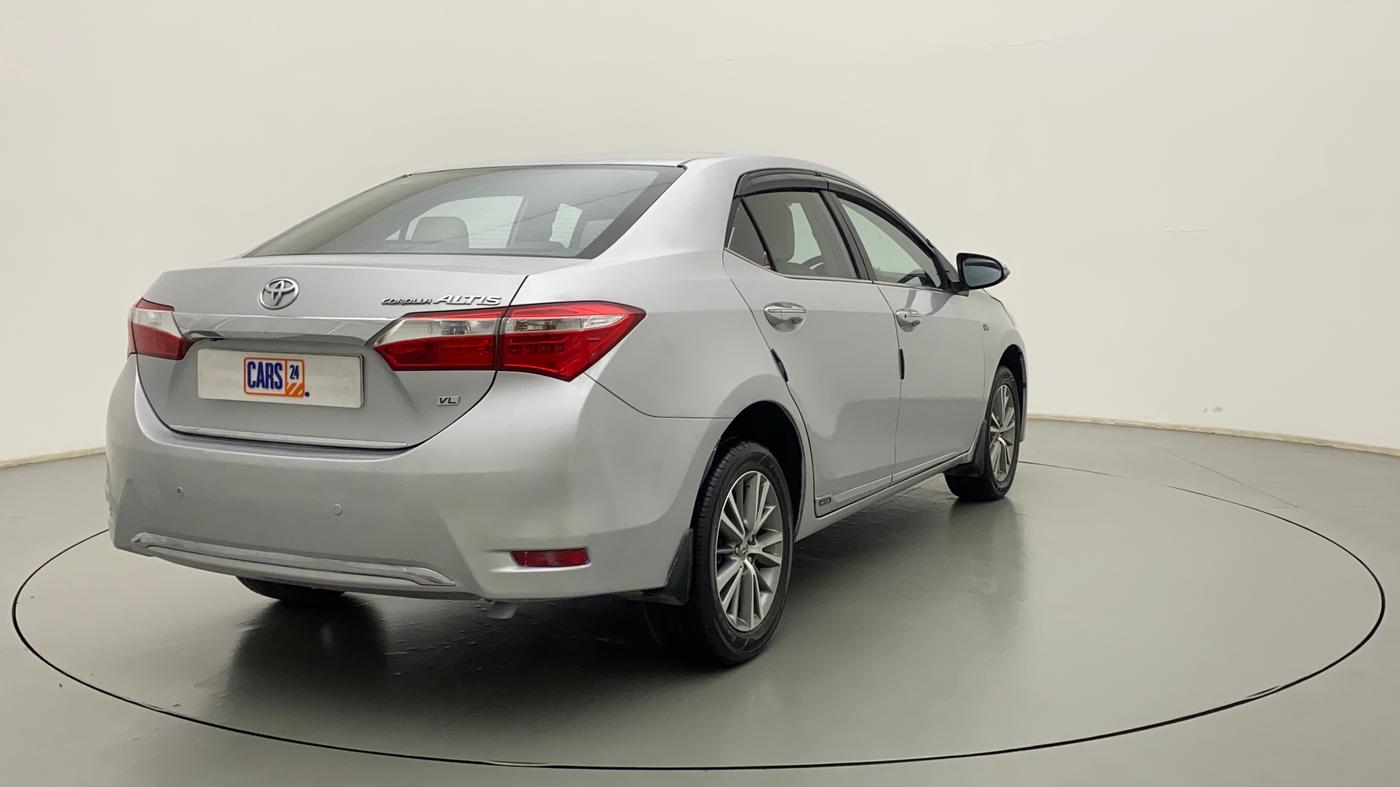 2015 Toyota Corolla Altis VL CVT PETROL, Petrol, Automatic, 83,431 km, Right Back Diagonal