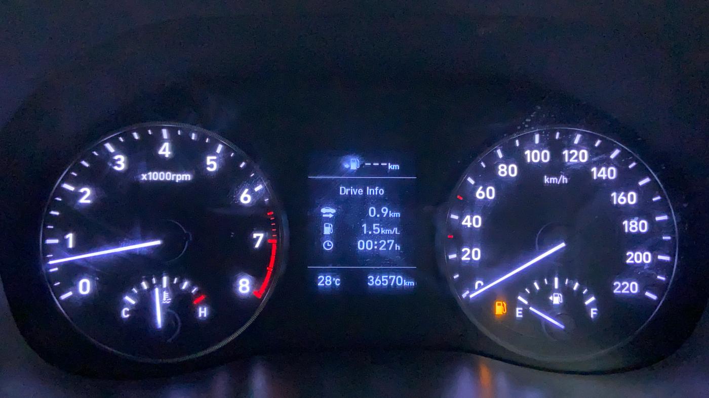 2019 Hyundai Verna 1.6 SX VTVT, Petrol, Manual, 36,614 km, Odometer Image