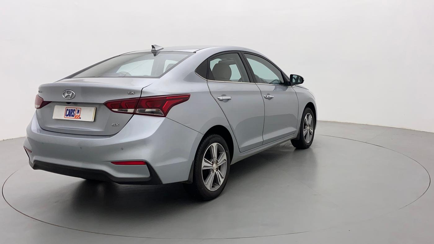 2019 Hyundai Verna 1.6 SX VTVT, Petrol, Manual, 36,614 km, Right Back Diagonal