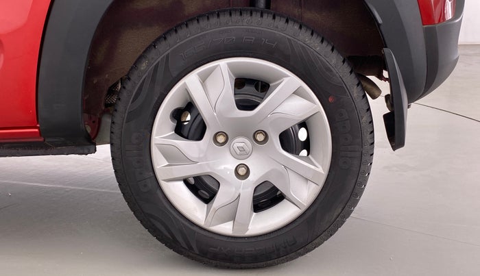 2021 Renault Kwid 1.0 RXT Opt, Petrol, Manual, 13,867 km, Left Rear Wheel