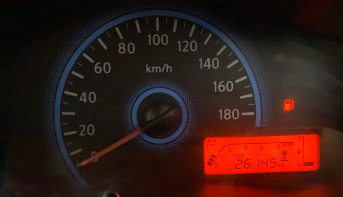 2017 Datsun Redi Go T (O), Petrol, Manual, 26,101 km, Odometer Image