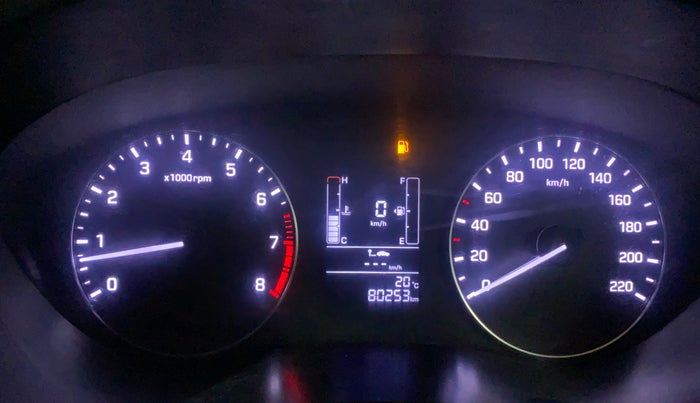 2016 Hyundai Elite i20 SPORTZ 1.2, Petrol, Manual, 80,245 km, Odometer Image