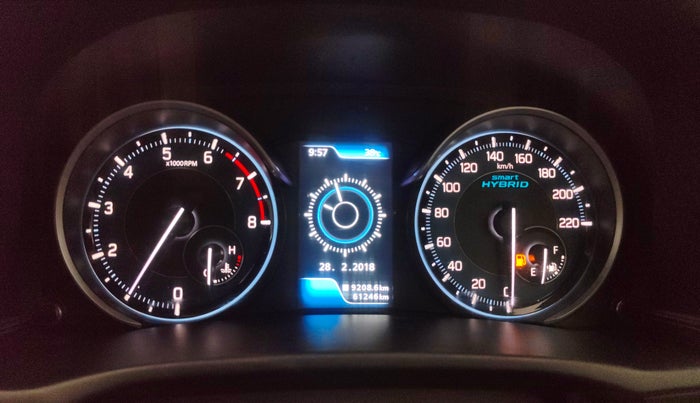 2021 Maruti Ertiga ZXI SHVS, Petrol, Manual, 61,245 km, Odometer Image