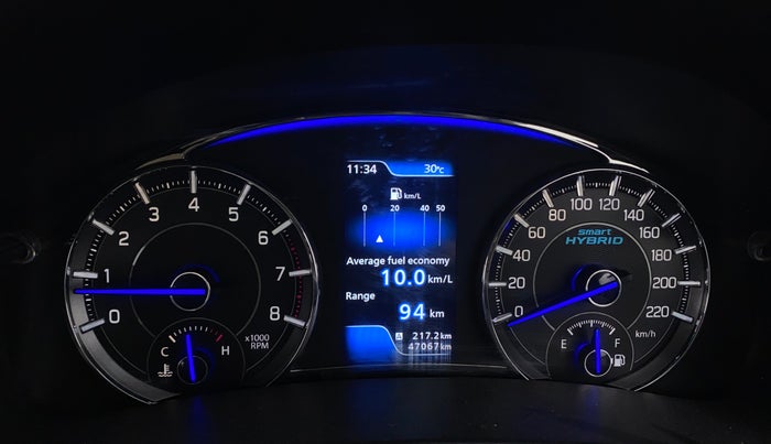 2019 Maruti Ciaz ZETA 1.5 SHVS MT PETROL, Petrol, Manual, 47,063 km, Odometer Image