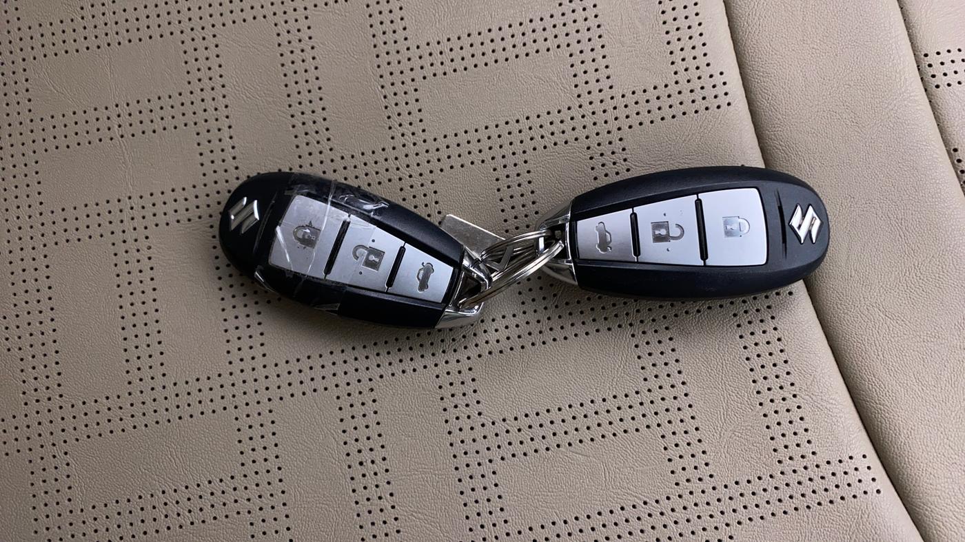 2019 Maruti Ciaz ZETA 1.5 SHVS MT PETROL, Petrol, Manual, 47,102 km, Key Close Up