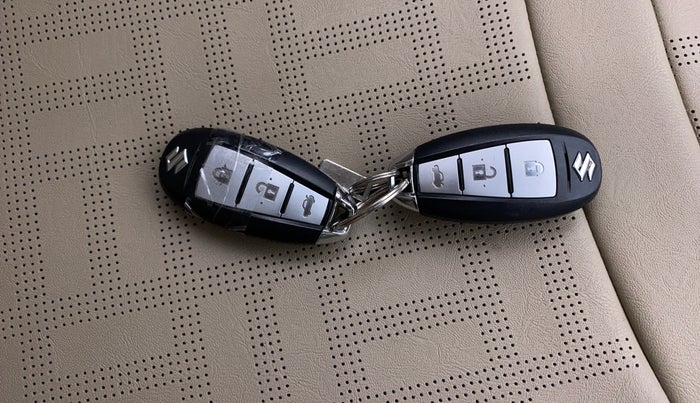 2019 Maruti Ciaz ZETA 1.5 SHVS MT PETROL, Petrol, Manual, 47,063 km, Key Close Up
