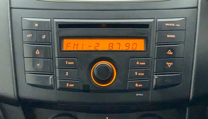 2012 Maruti Swift VXI, Petrol, Manual, 97,310 km, Infotainment System