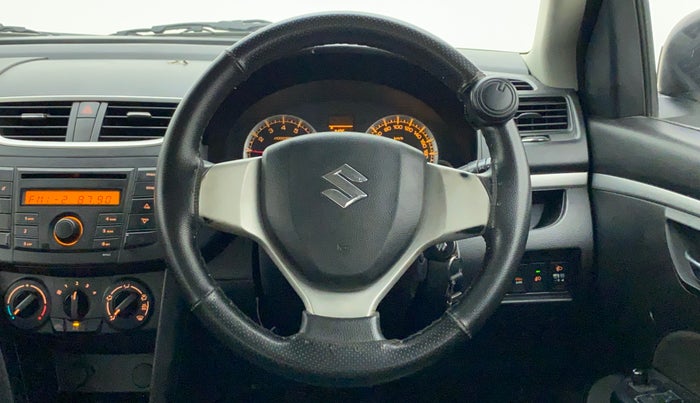 2012 Maruti Swift VXI, Petrol, Manual, 97,310 km, Steering Wheel Close Up