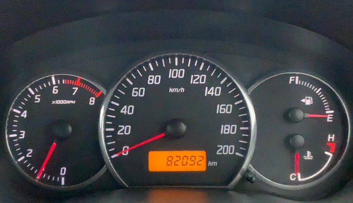 2011 Maruti Swift VXI, Petrol, Manual, 82,574 km, Odometer Image