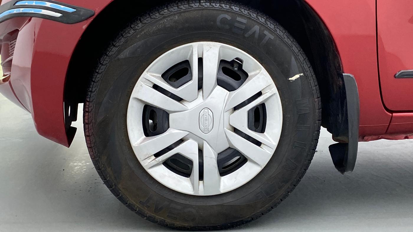 2019 Datsun Redi Go T (O), Petrol, Manual, 8,680 km, Left Front Wheel