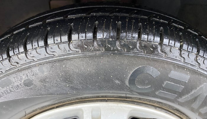 2019 Datsun Redi Go T (O), Petrol, Manual, 8,680 km, Left Front Tyre Tread