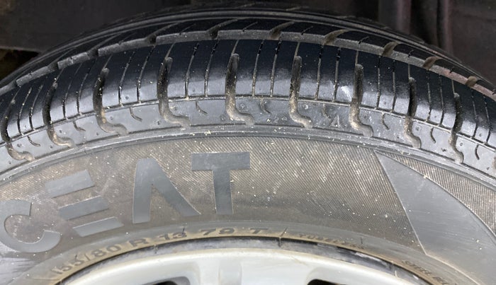 2019 Datsun Redi Go T (O), Petrol, Manual, 8,680 km, Right Rear Tyre Tread