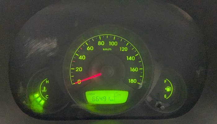 2011 Hyundai Eon ERA, Petrol, Manual, 66,491 km, Odometer Image