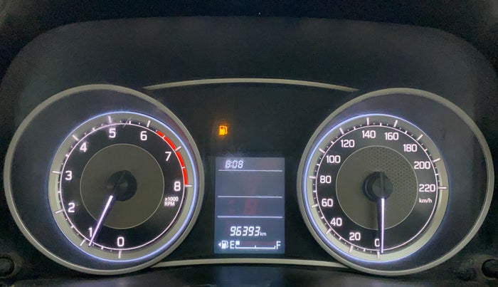 2017 Maruti Dzire VXI, Petrol, Manual, 96,392 km, Odometer Image