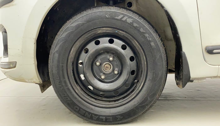 2017 Maruti Dzire VXI, Petrol, Manual, 96,392 km, Left Front Wheel