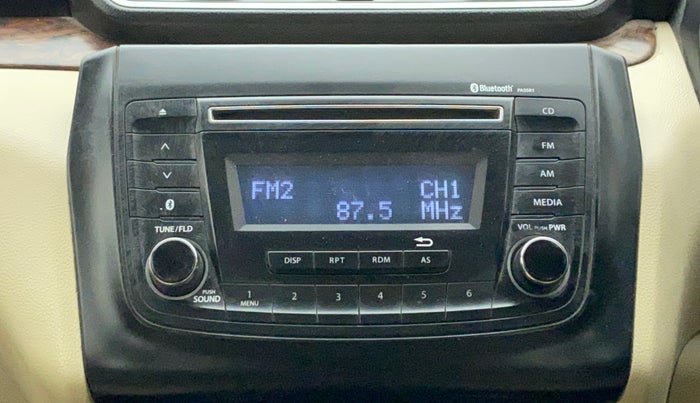2017 Maruti Dzire VXI, Petrol, Manual, 96,392 km, Infotainment System