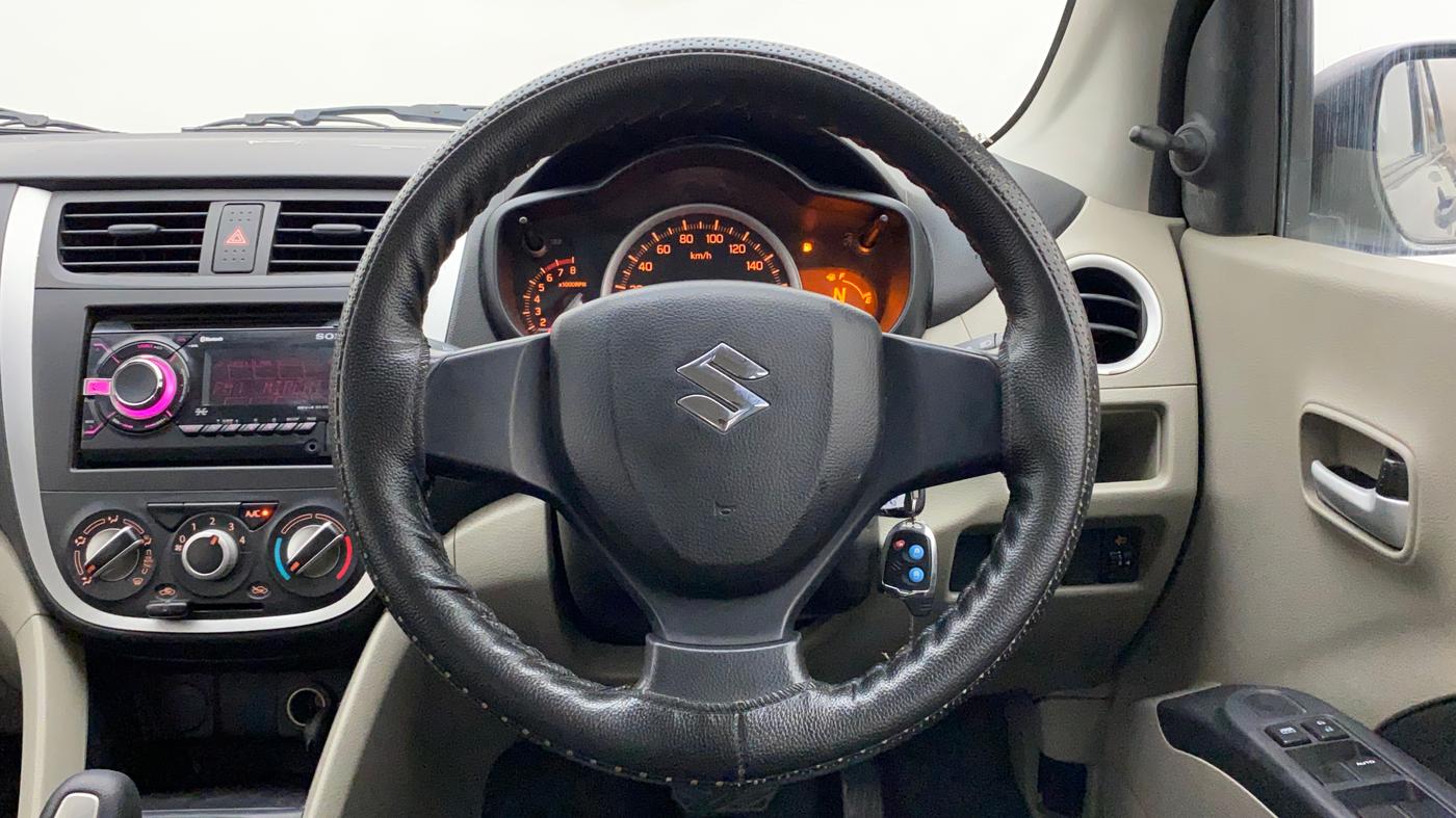 2015 Maruti Celerio VXI AMT, Petrol, Automatic, 29,628 km, Steering Wheel Close Up