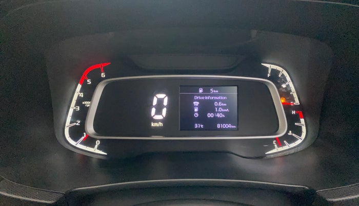2021 KIA SONET HTX ANNIVERSARY EDITION 1.5, Diesel, Manual, 81,003 km, Odometer Image