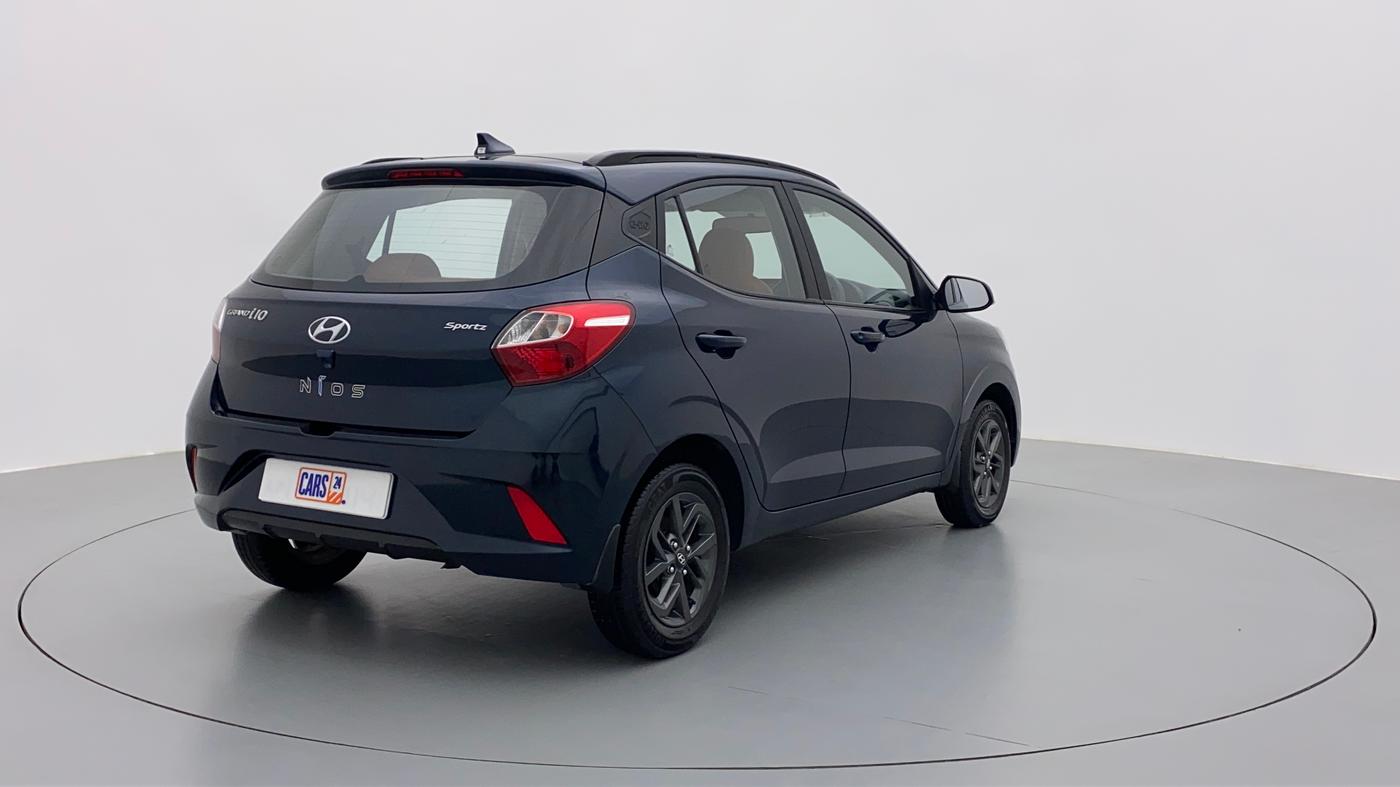 2020 Hyundai GRAND I10 NIOS 1.2 Kappa Sports MT, Petrol, Manual, 20,085 km, Right Back Diagonal