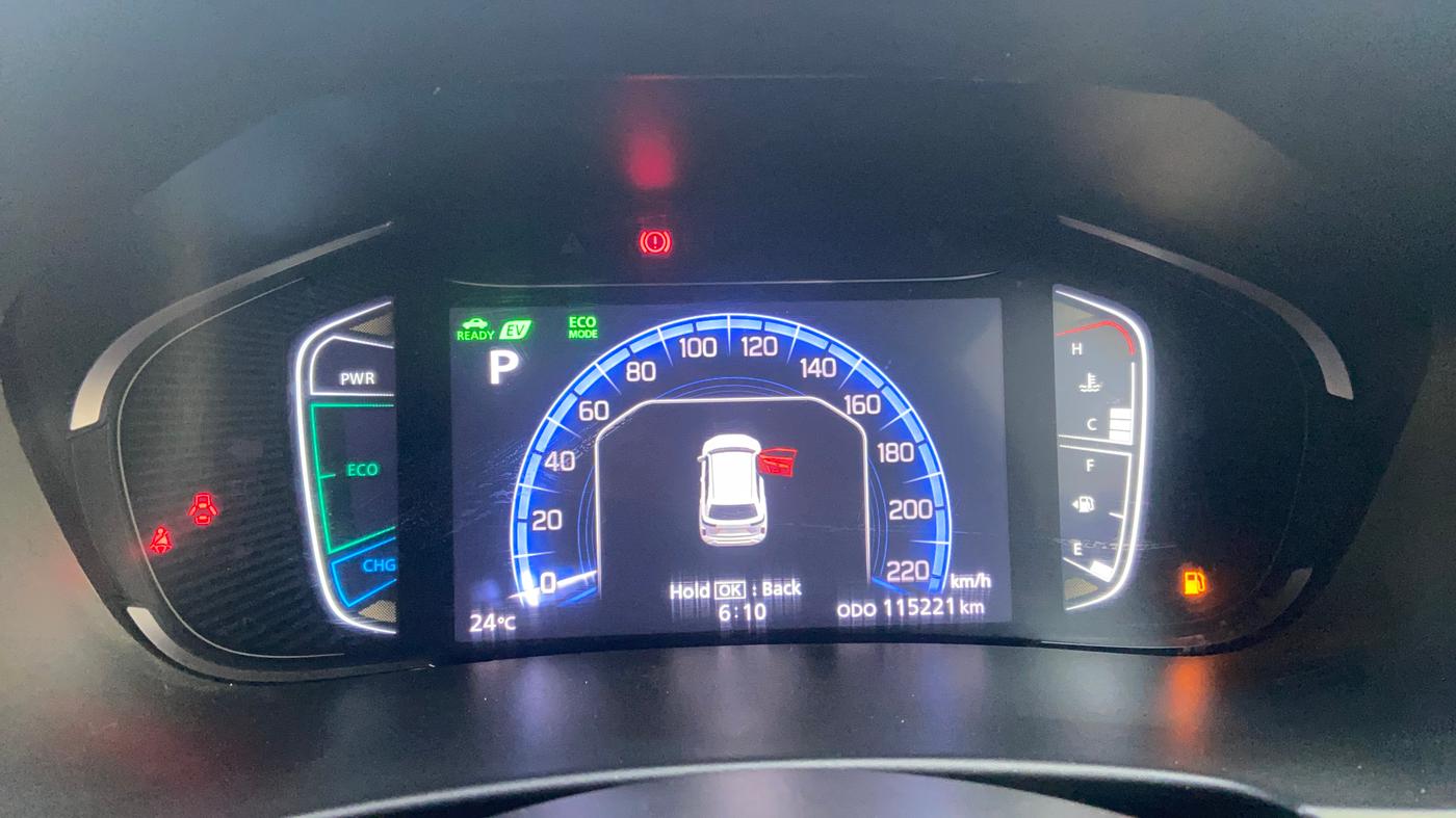 2023 Maruti Grand Vitara ALPHA PLUS HYBRID ECVT, Hybrid, Automatic, 1,15,201 km, Odometer Image