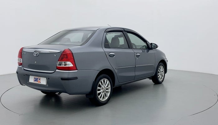 2014 Toyota Etios V SP, Petrol, Manual, 34,364 km, Right Back Diagonal