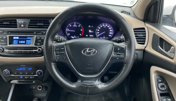 2015 Hyundai Elite i20 ASTA 1.4 CRDI, Diesel, Manual, 85,836 km, Steering Wheel Close Up