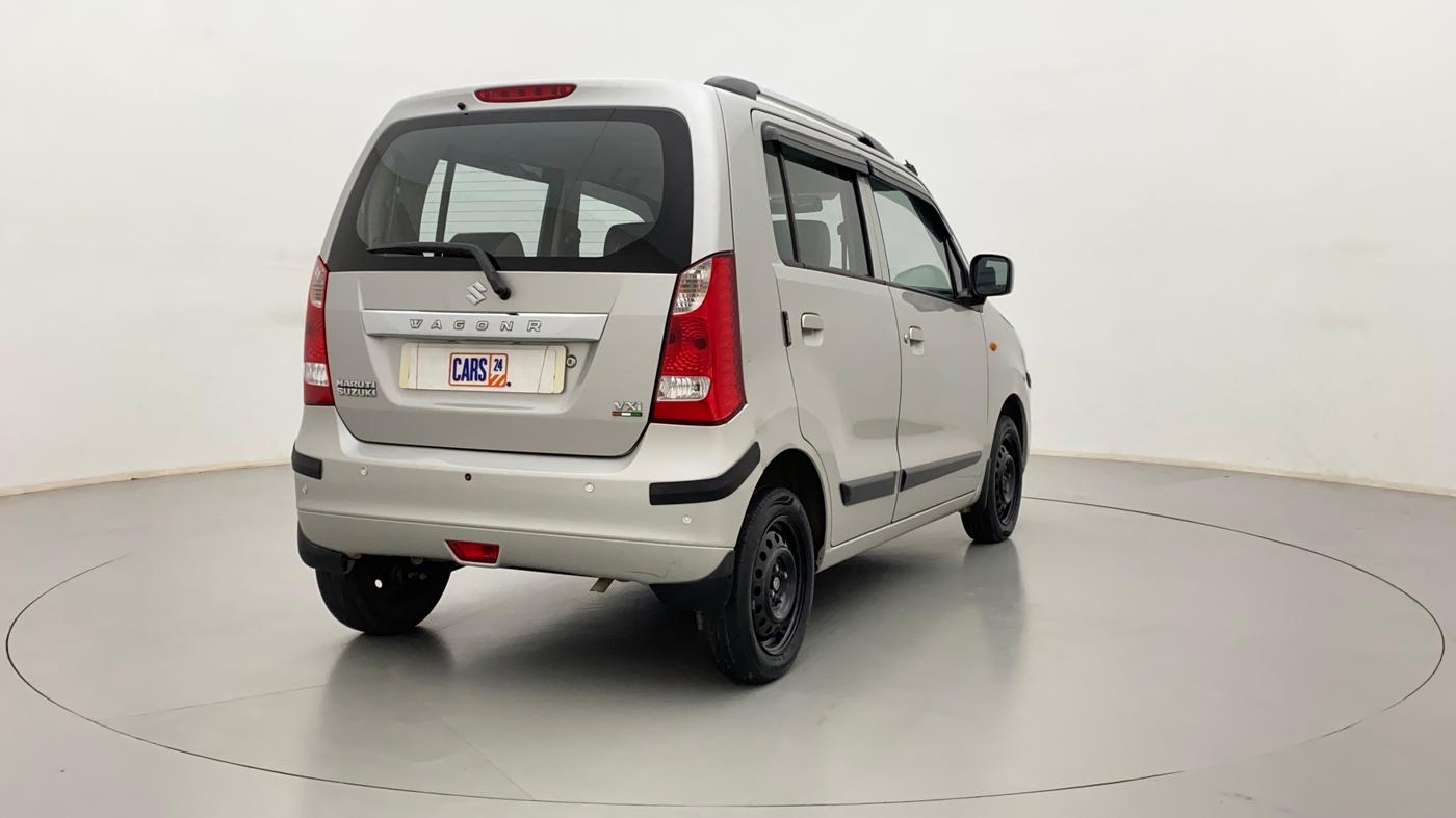 2012 Maruti Wagon R 1.0 VXI, Petrol, Manual, 56,373 km, Right Back Diagonal