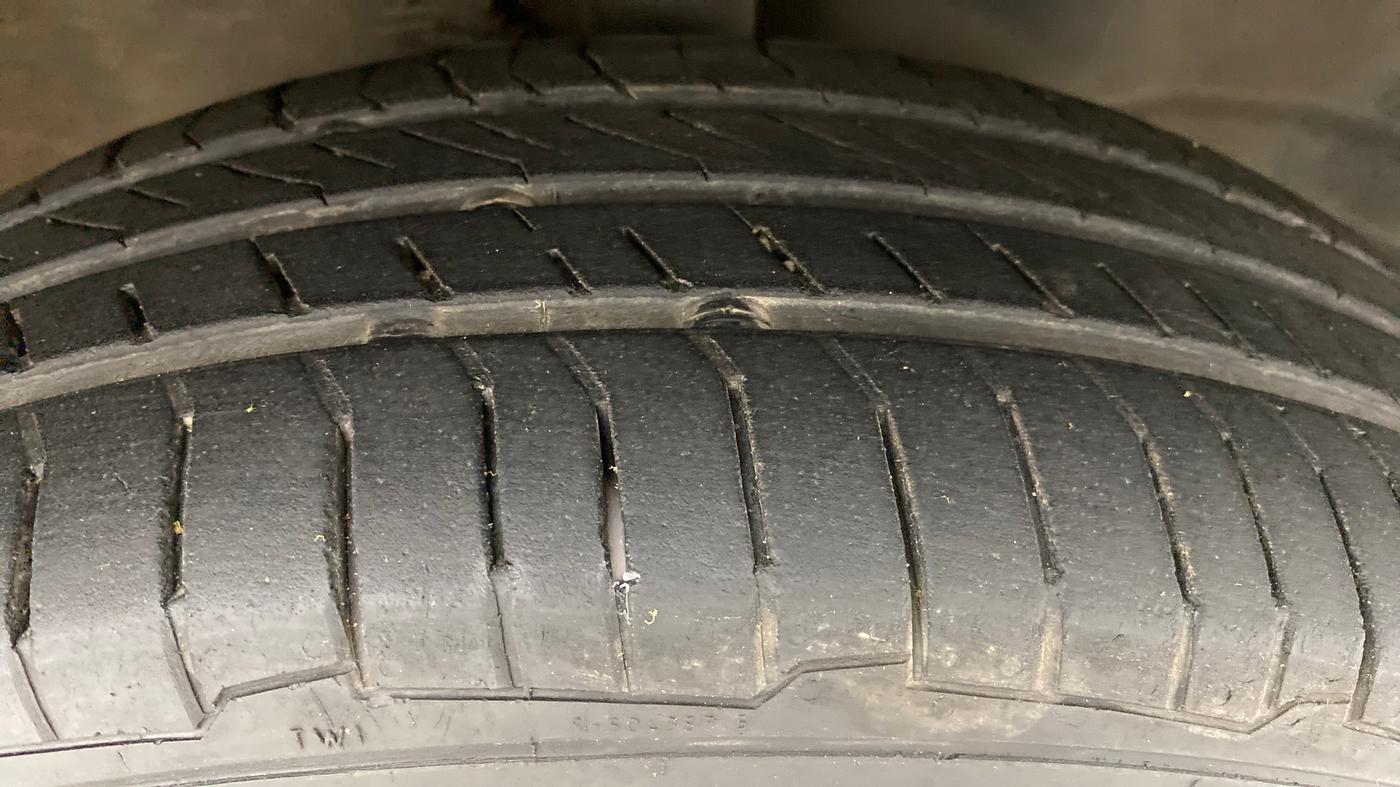 2012 Maruti Wagon R 1.0 VXI, Petrol, Manual, 56,373 km, Right Front Tyre Tread
