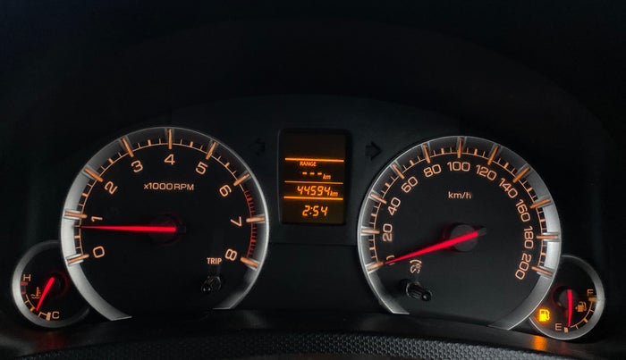 2016 Maruti Swift VXI OPT, Petrol, Manual, 44,695 km, Odometer Image